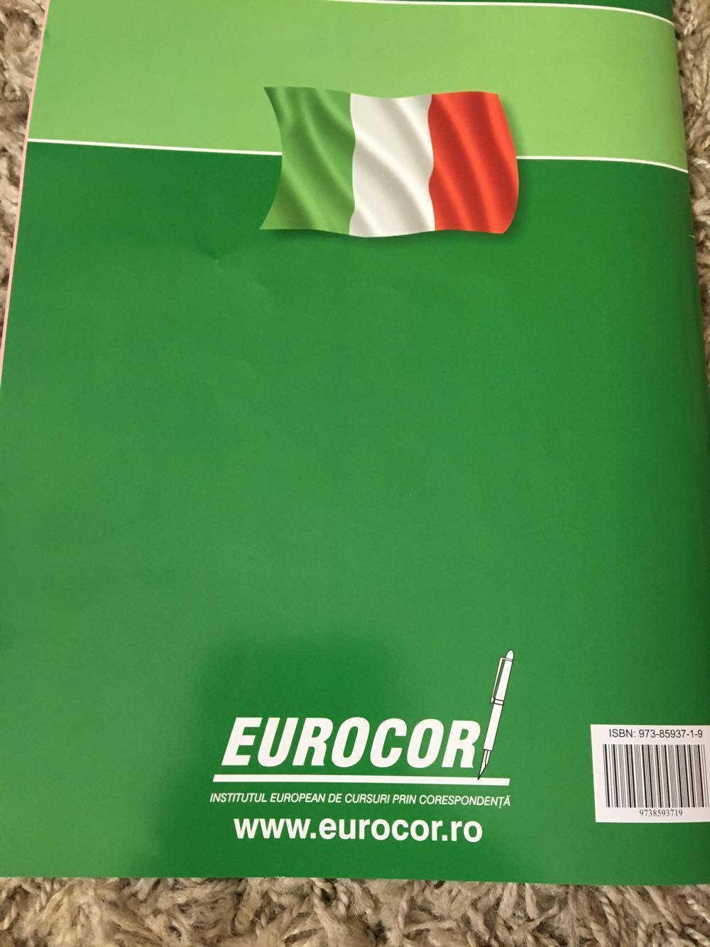 Am început cursul de italiană la Eurocor